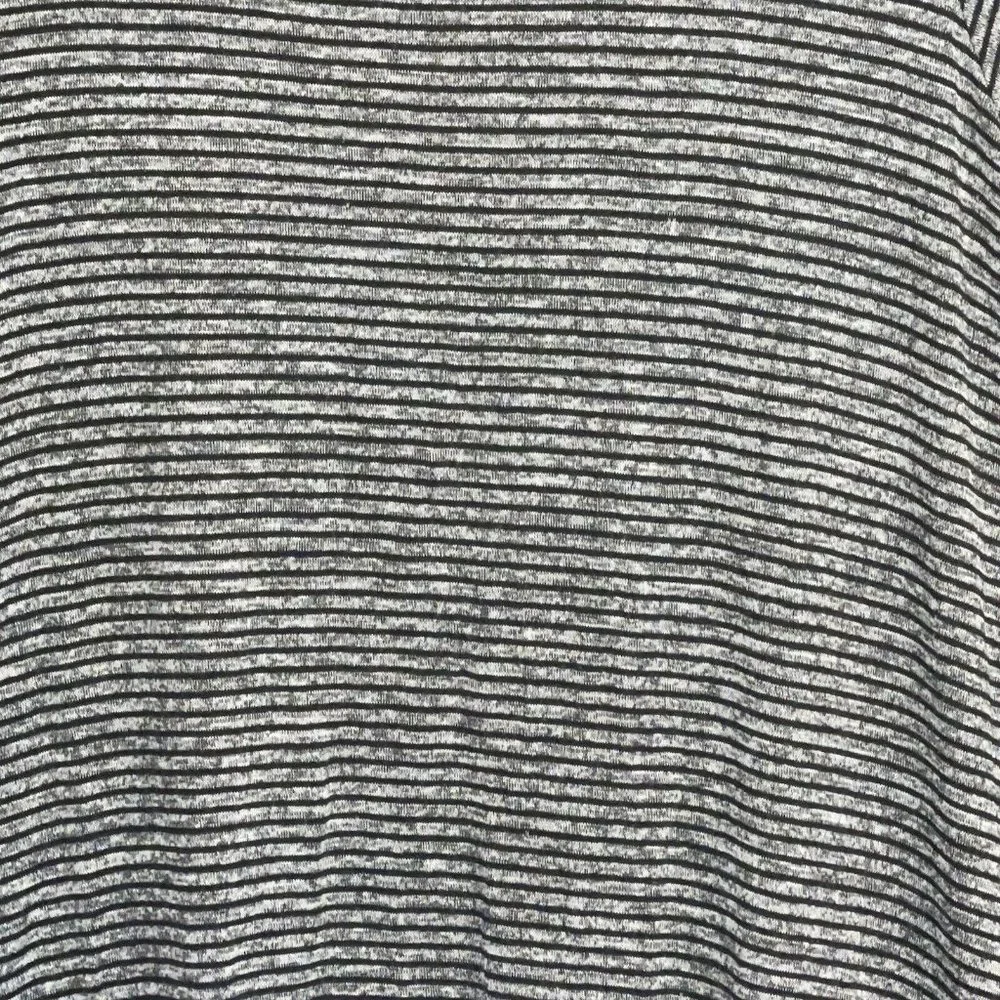 Rue+ Women Swing Dress 4X Striped Black White Short Sleeve Shark Bite Stretch US - Picture 8 of 9